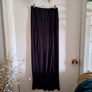 High Slit Maxi Skirt